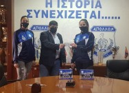 Apollo Real Estate Gallery supports the Germasogeia SKE volleyball team